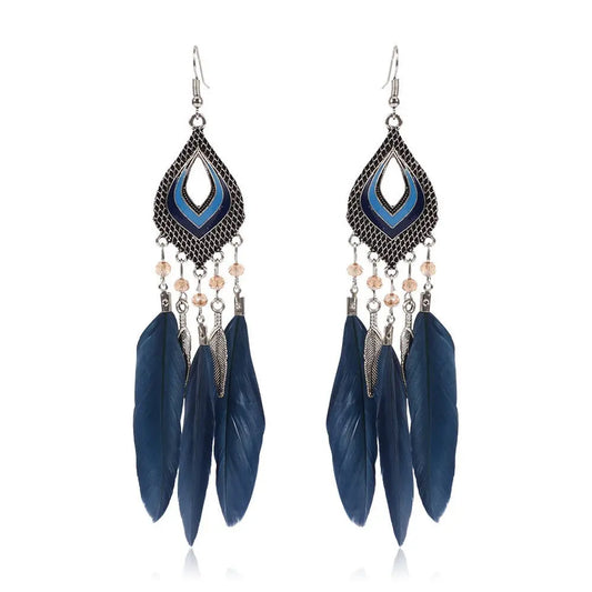 Feather Earrings: Channel Your Inner Fairy-Jewearrings