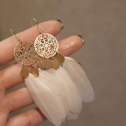 Feather Earrings & Clips | Exotic Chic Style-Jewearrings