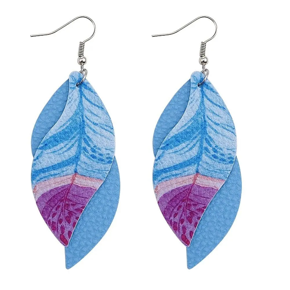 Feather Earrings: Lightweight Boho Style for Every Outfit-Jewearrings