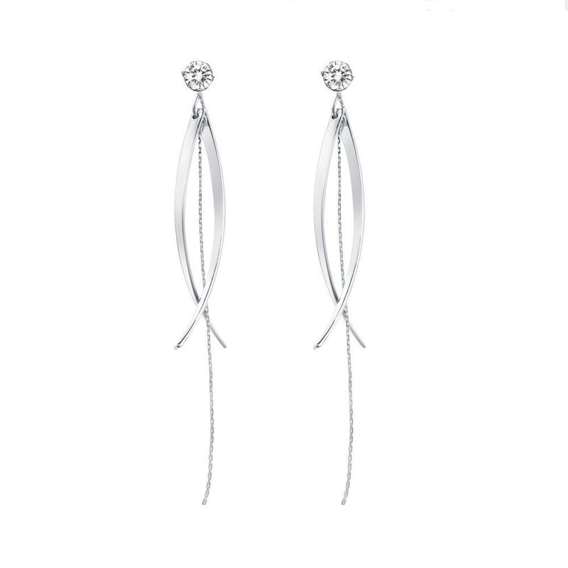 Fish Earrings Trendy Fish Shape Earrings-Jewearrings