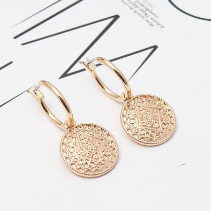 French Baroque High-end Fashion Female Pearl Alloy Series Exquisite INS Style Earrings-Jewearrings