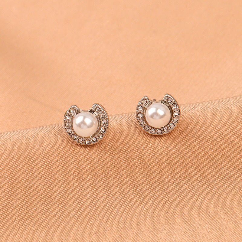 French Temperament Female Big Earrings-Jewearrings