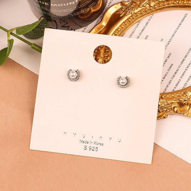 French Temperament Female Big Earrings-Jewearrings