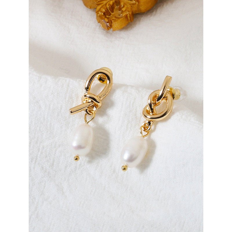 Freshwater Pearl Ear Clip Without Pierced Earrings-Jewearrings