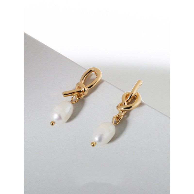 Freshwater Pearl Ear Clip Without Pierced Earrings-Jewearrings