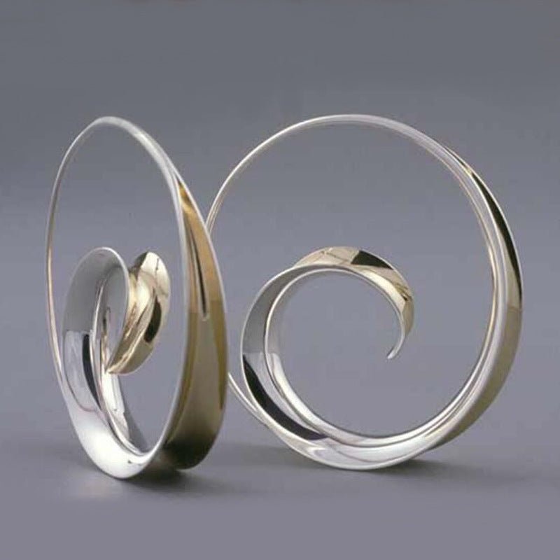 Geometric Large Hoop Earrings Female Personality Minimalist-Jewearrings