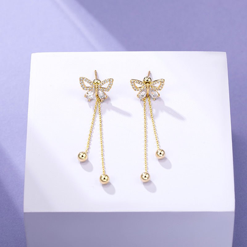 Gold earrings with Xuping jewelry-Jewearrings