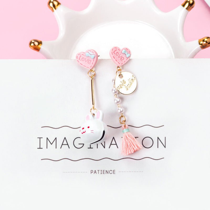 Handmade Acrylic Children'S Fun Animal Long Earrings-Jewearrings