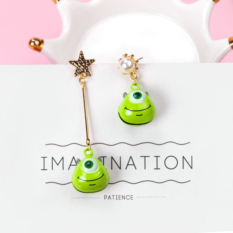 Handmade Acrylic Children'S Fun Animal Long Earrings-Jewearrings