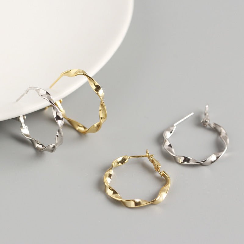 Handmade ear hoop earrings-Jewearrings