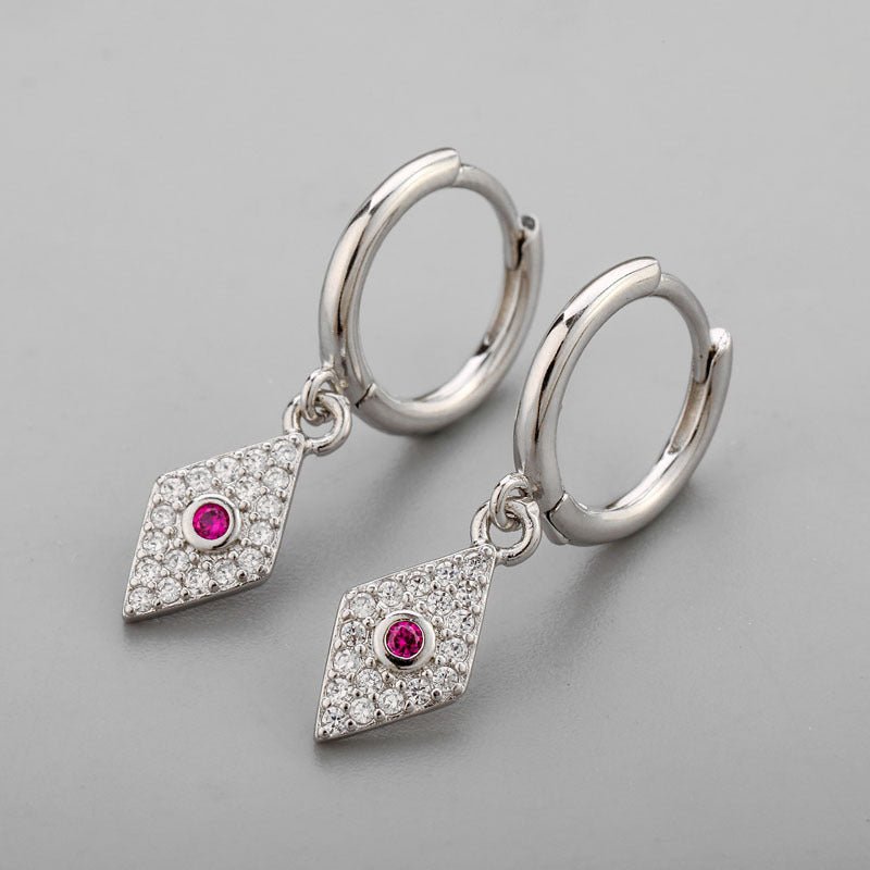 High Sense 18K Gold Earrings Female Ins Design Trend Temperament Diamond-Jewearrings