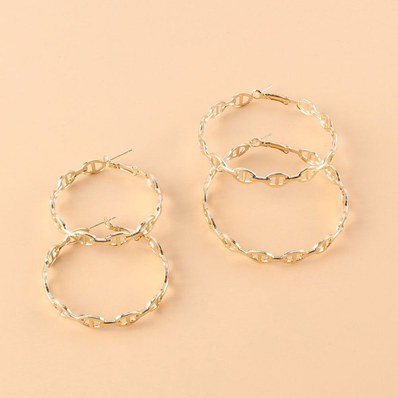 Hoop Earrings European And American Style Earrings Earrings-Jewearrings