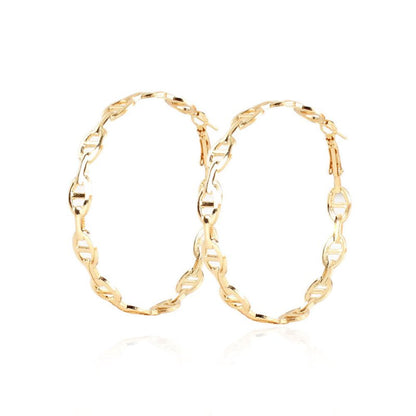 Hoop Earrings European And American Style Earrings Earrings-Jewearrings