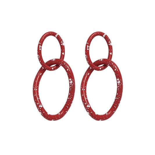 Hoop Earrings Exaggerated Ear Ring Design Korean Simplicity-Jewearrings