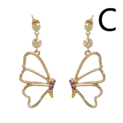 Hummingbird Earrings - Rainbow Fashion-Jewearrings