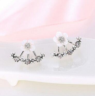 Hypoallergenic Earrings: Daisy Flowers-Jewearrings