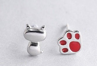 Hypoallergenic Earrings Kitten Earrings-Jewearrings