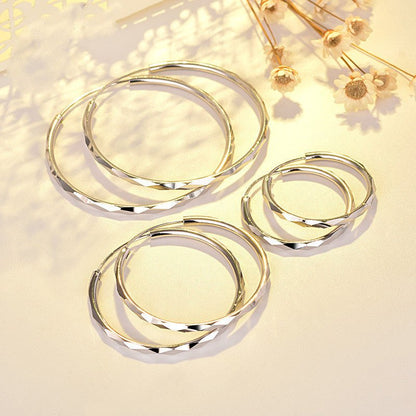 Hypoallergenic Earrings - Large Hoop Earrings-Jewearrings