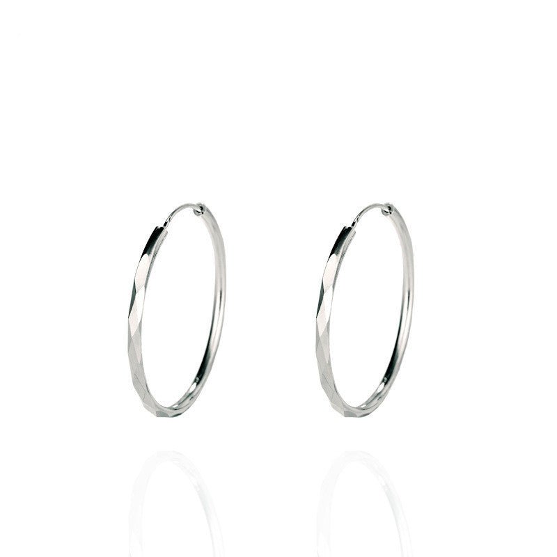 Hypoallergenic Earrings - Large Hoop Earrings-Jewearrings