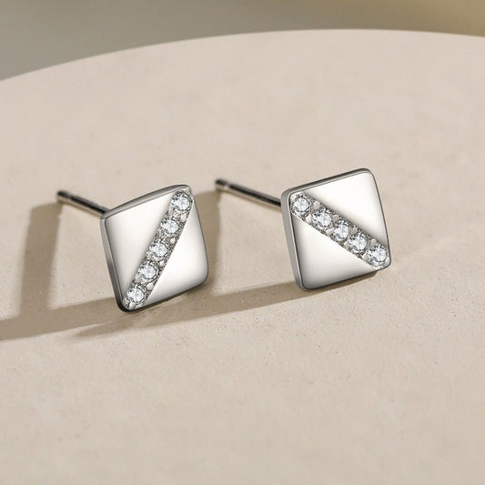 Hypoallergenic Earrings - Micro Diamond Studs-Jewearrings