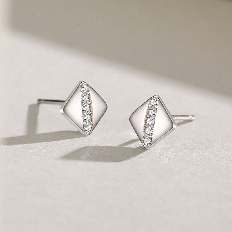 Hypoallergenic Earrings - Micro Diamond Studs-Jewearrings