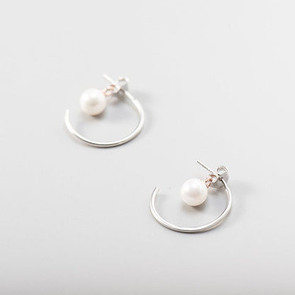 Hypoallergenic Earrings - Pearl Earrings-Jewearrings