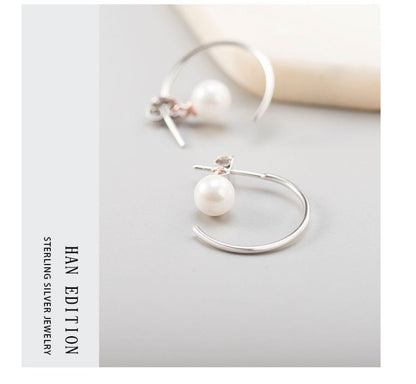 Hypoallergenic Earrings - Pearl Earrings-Jewearrings