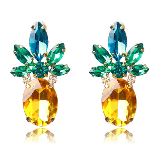 Hypoallergenic Earrings: Pineapple Fruit-Jewearrings