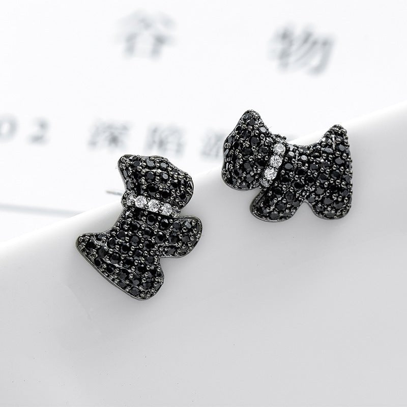 Hypoallergenic Earrings - Puppy Dog Earrings-Jewearrings