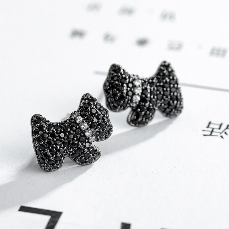 Hypoallergenic Earrings - Puppy Dog Earrings-Jewearrings