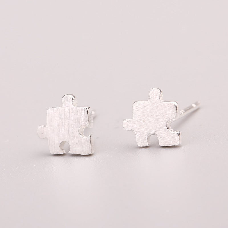 Hypoallergenic Earrings Sweet Silver Studs-Jewearrings