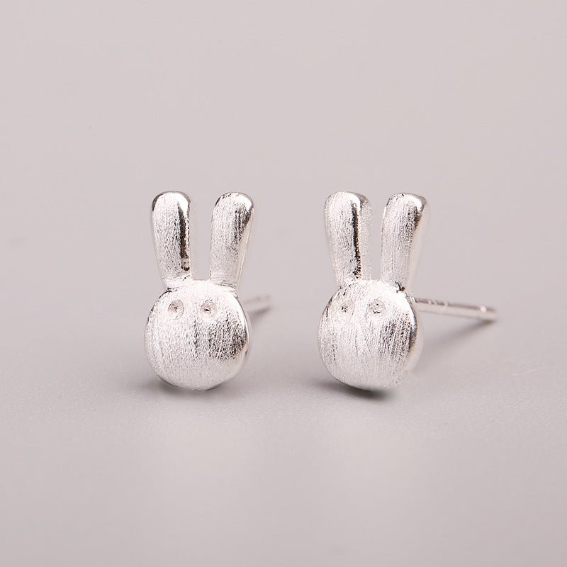 Hypoallergenic Earrings Sweet Silver Studs-Jewearrings