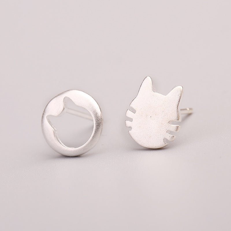 Hypoallergenic Earrings Sweet Silver Studs-Jewearrings