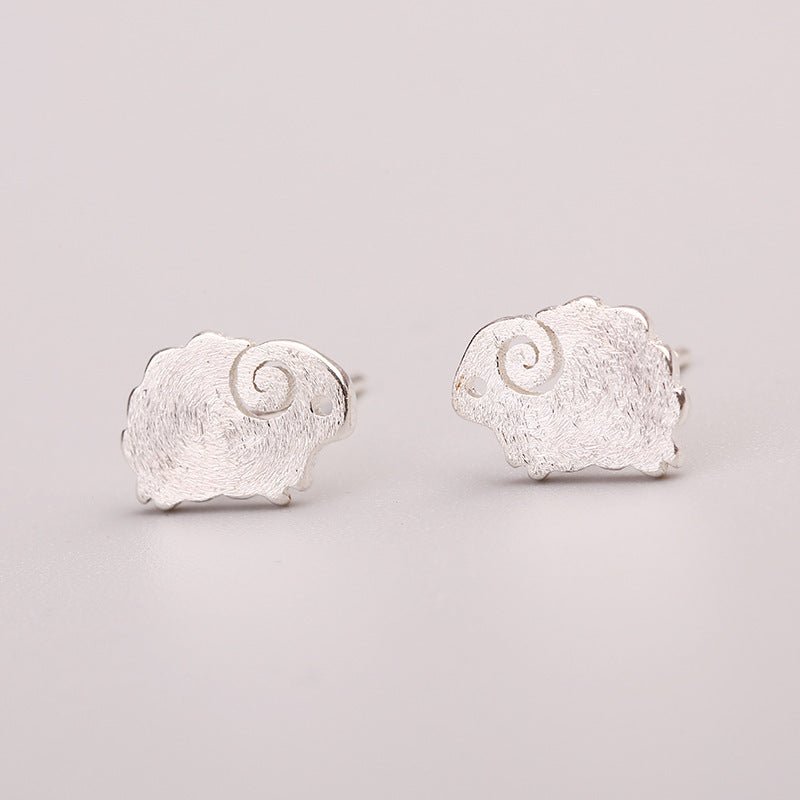 Hypoallergenic Earrings Sweet Silver Studs-Jewearrings