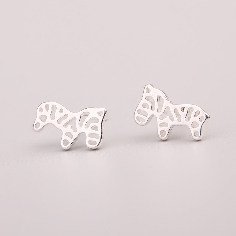 Hypoallergenic Earrings Sweet Silver Studs-Jewearrings