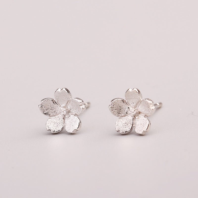 Hypoallergenic Earrings Sweet Silver Studs-Jewearrings