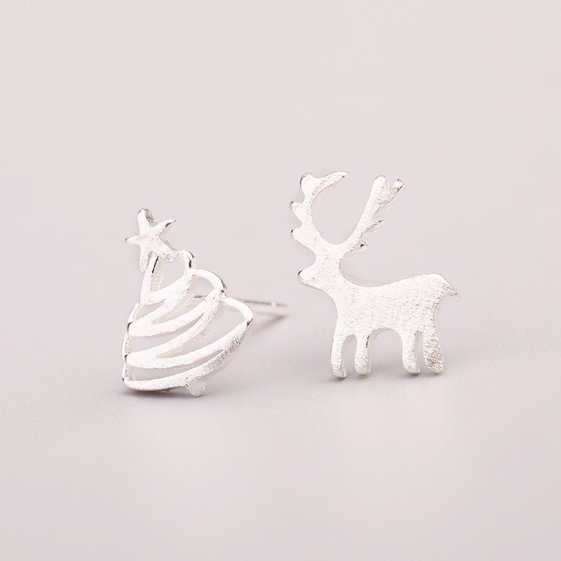 Hypoallergenic Earrings Sweet Silver Studs-Jewearrings