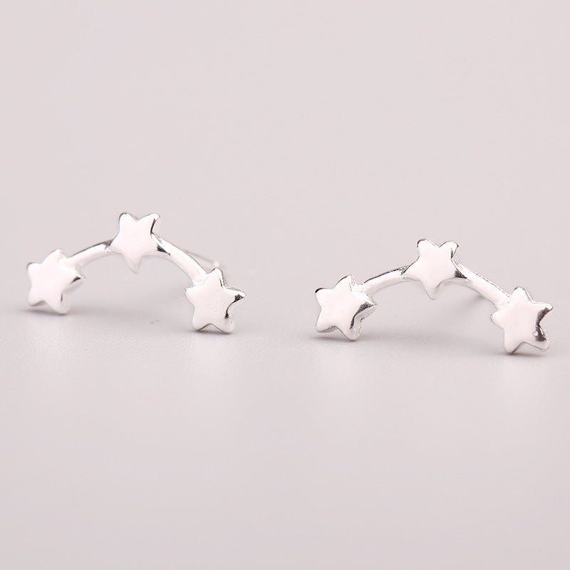 Hypoallergenic Earrings Sweet Silver Studs-Jewearrings