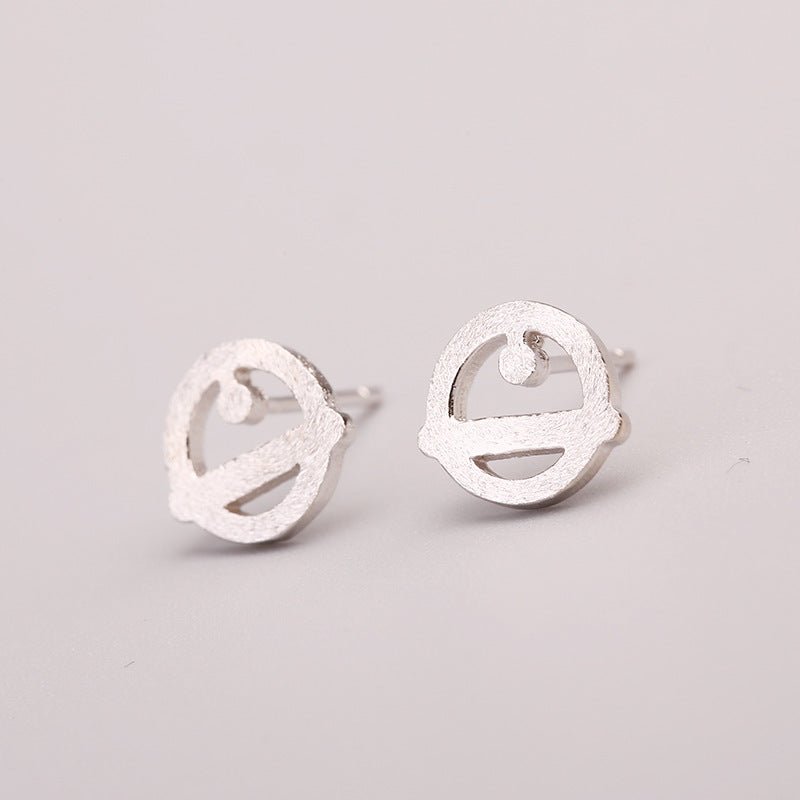 Hypoallergenic Earrings Sweet Silver Studs-Jewearrings