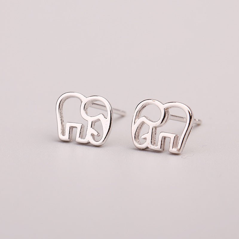 Hypoallergenic Earrings Sweet Silver Studs-Jewearrings