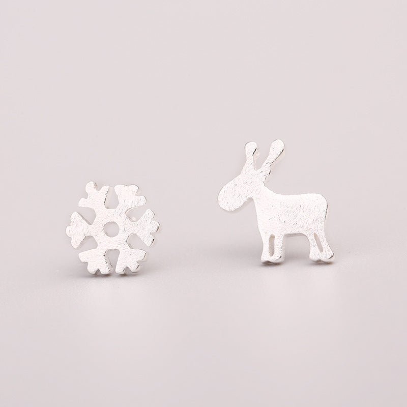 Hypoallergenic Earrings Sweet Silver Studs-Jewearrings