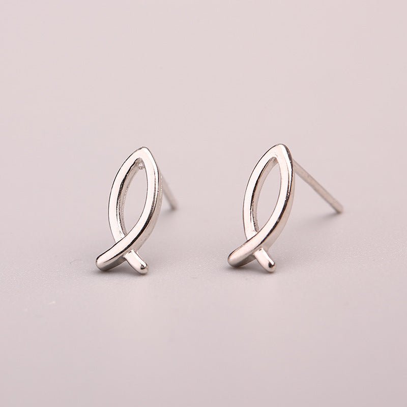 Hypoallergenic Earrings Sweet Silver Studs-Jewearrings