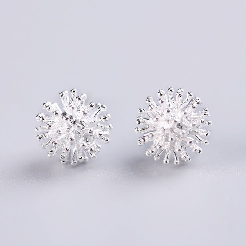 Hypoallergenic Earrings Sweet Silver Studs-Jewearrings