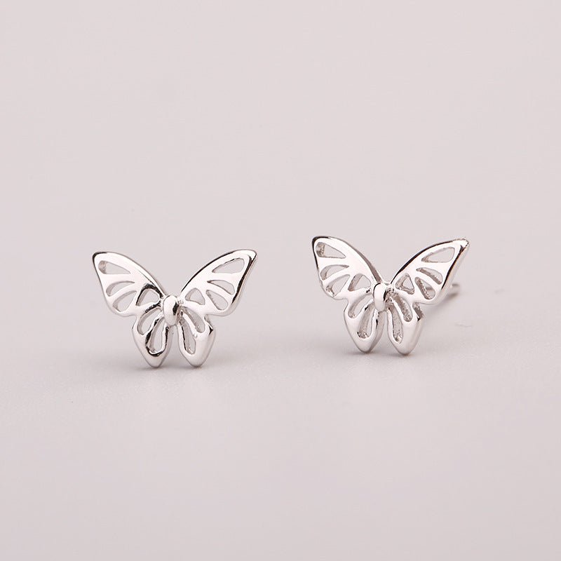 Hypoallergenic Earrings Sweet Silver Studs-Jewearrings