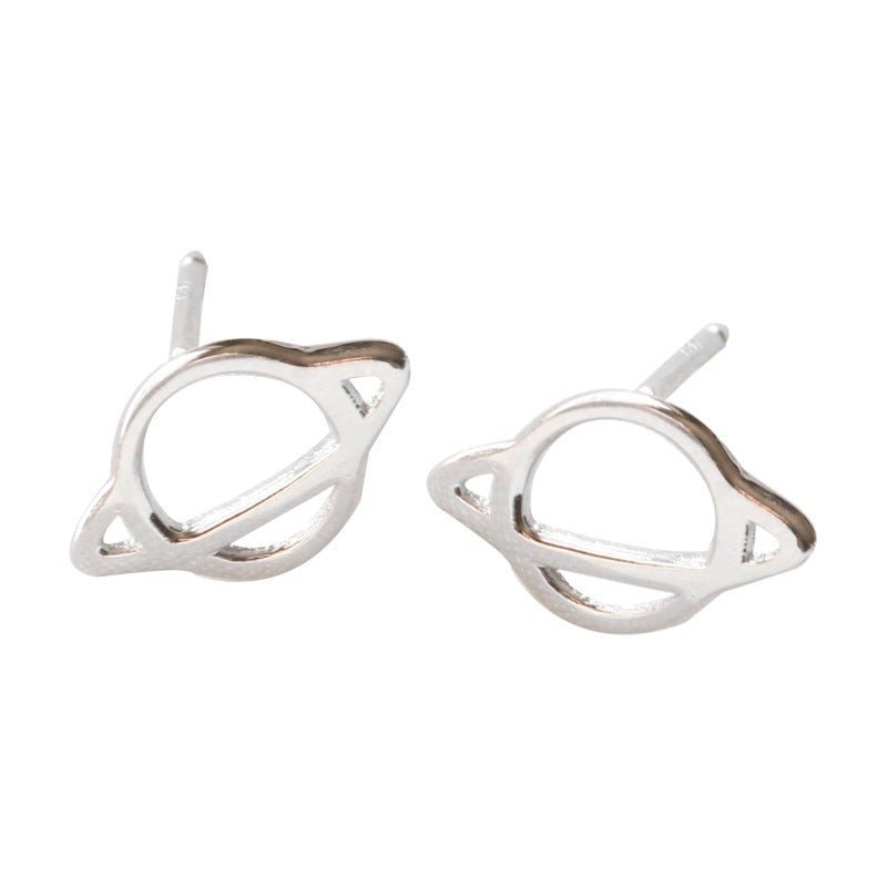 Hypoallergenic Earrings: Universe Silver-Jewearrings