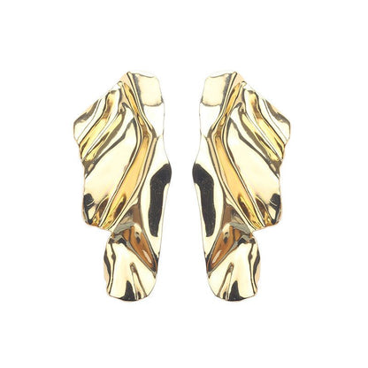 Irregular Statement Vintage Big Earrings-Jewearrings