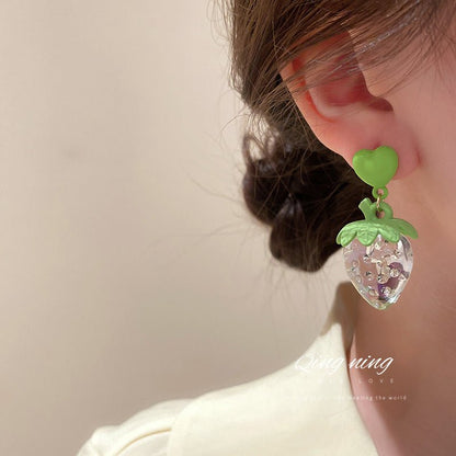 Irregular Transparent Acrylic Earrings I-Jewearrings