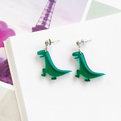 Japanese Fashion Animal Acrylic Earrings Women-Jewearrings