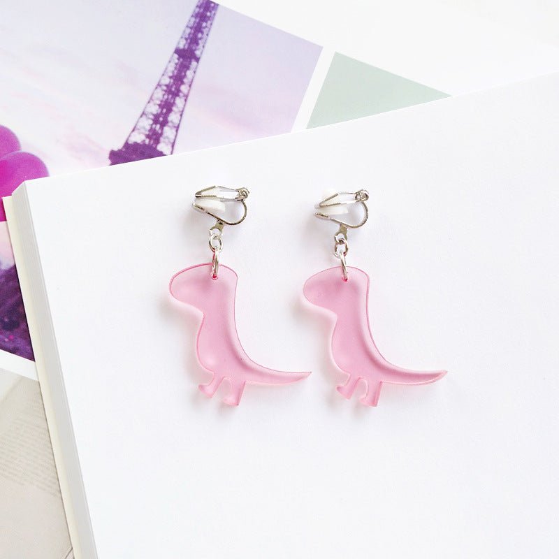 Japanese Fashion Animal Acrylic Earrings Women-Jewearrings