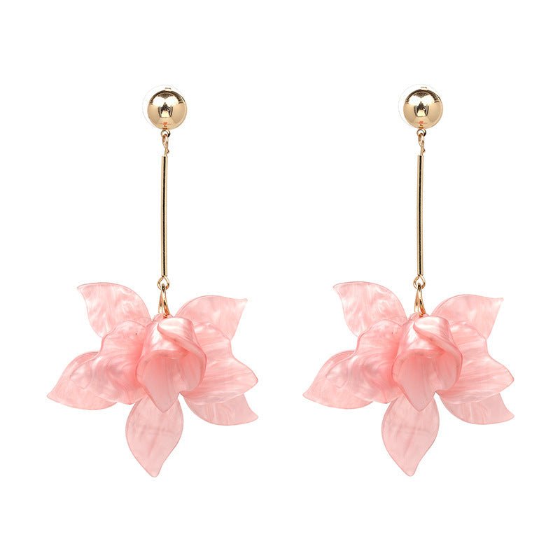 Jewelry Big Flower Earrings, Female Accessories, Earrings, Korean Jewelry, Fashion All-Match-Jewearrings